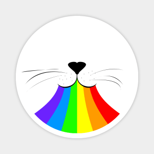 Cat Rainbow Magnet